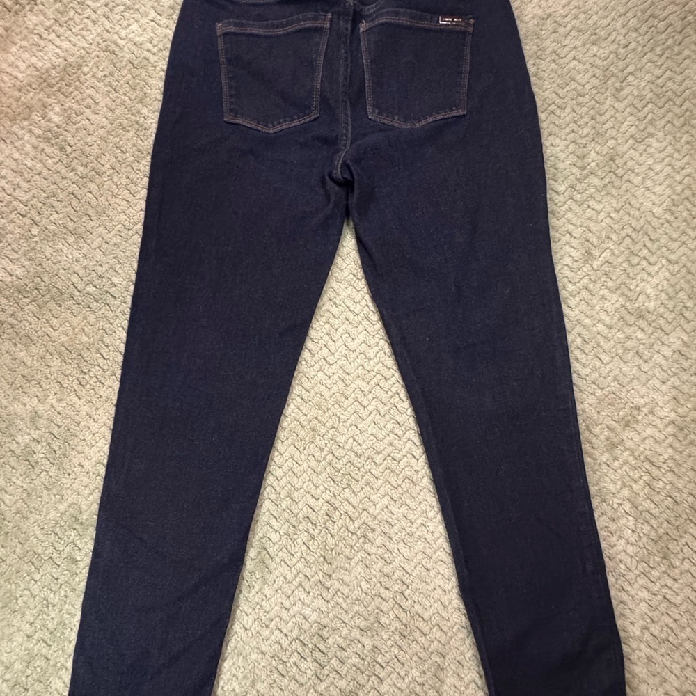 White House Black Market Dark Blue Skinny Jeans - Picture 2 of 5